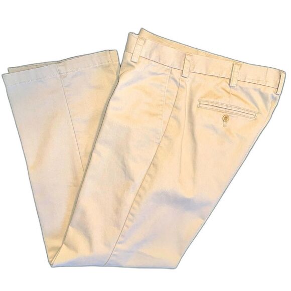 Izod Men’s 34/32 American Chino Khaki Slacks/Pants Never worn - Picture 1 of 13